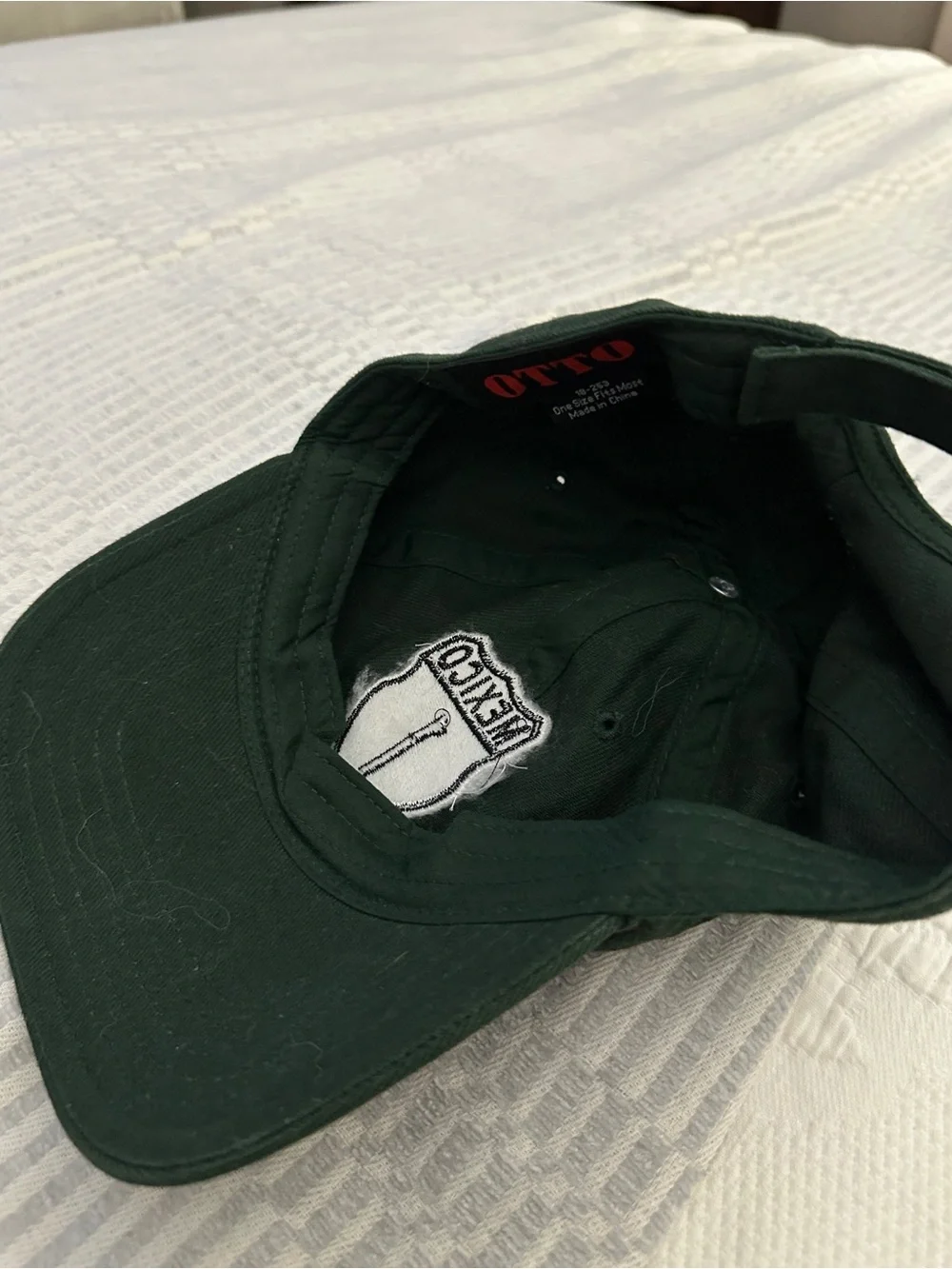 Otto Mexico Federal Highway 1 Baseball Hat Green